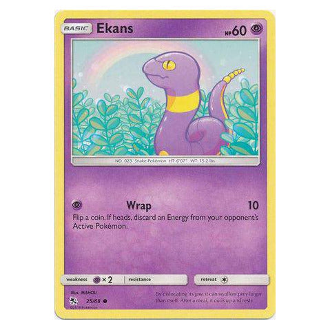 Ekans : HIDDEN FATES - 25/68