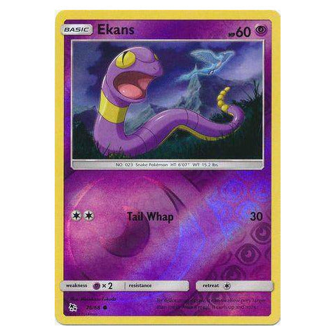 Ekans : HIDDEN FATES (Reverse holo) - 26/68