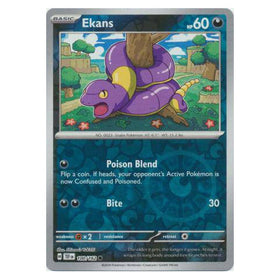 Ekans : TEMPORAL FORCES (Reverse holo) - 100/162