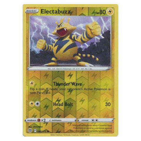 Electabuzz : BRILLIANT STARS (Reverse holo) - 046/172