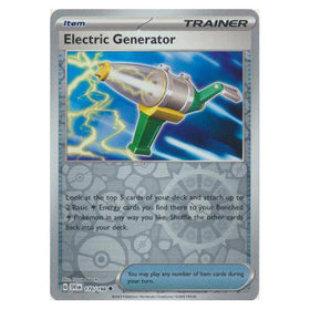 Electric Generator : SCARLET & VIOLET BASE (Reverse holo) - 170/198