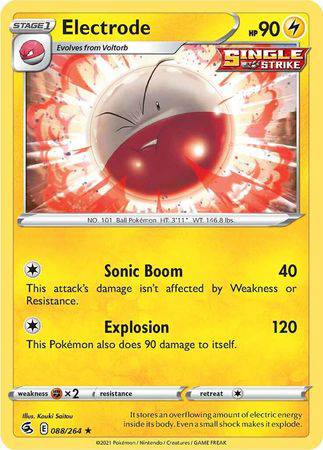 Electrode : FUSION STRIKE - 088/264