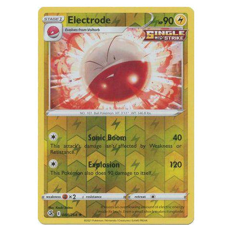 Electrode : FUSION STRIKE (Reverse holo) - 088/264
