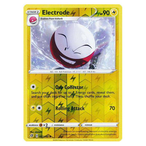 Electrode : REBEL CLASH (Reverse holo) - 057/192