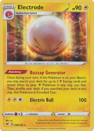 Electrode : VIVID VOLTAGE (Holo) - 046/185 - Lockett Labs UK