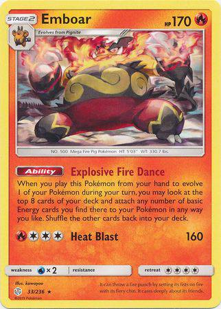 Emboar : COSMIC ECLIPSE - 33/236