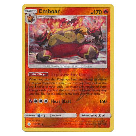 Emboar : COSMIC ECLIPSE (Reverse holo) - 33/236