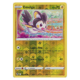 Emolga : SILVER TEMPEST (Reverse holo) - 054/195
