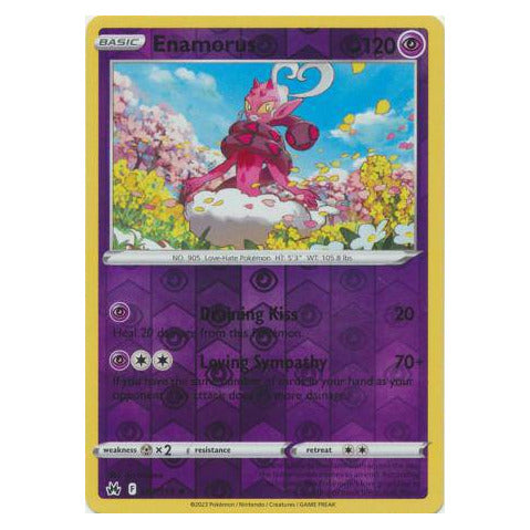 Enamorus : CROWN ZENITH (Reverse holo) - 067/159