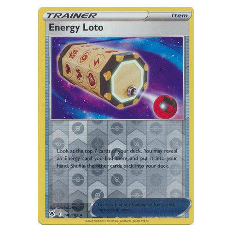 Energy Loto : ASTRAL RADIANCE (Reverse holo) - 140/189