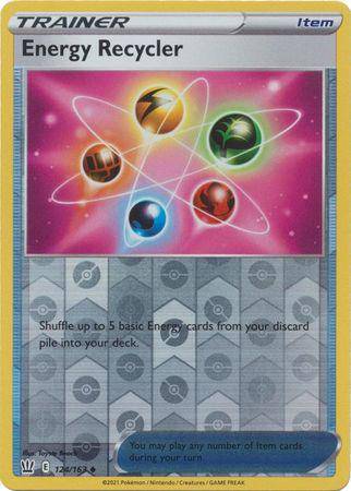 Energy Recycler : BATTLE STYLES (Reverse holo) - 124/163 - Lockett Labs UK