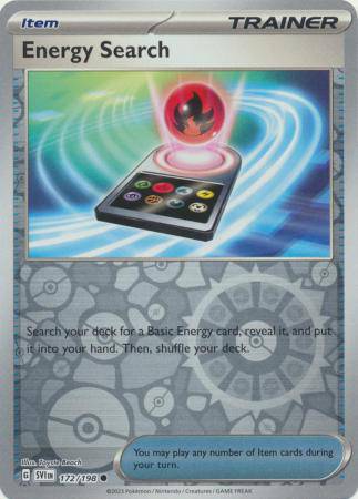 Energy Search : SCARLET & VIOLET BASE (Reverse holo) - 172/198