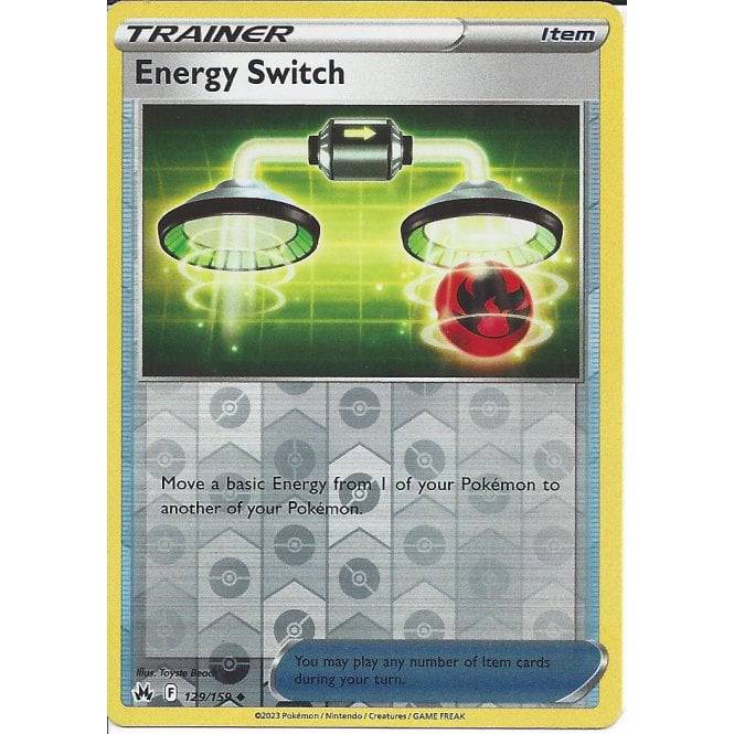 Energy Switch : CROWN ZENITH (Reverse holo) - 129/159