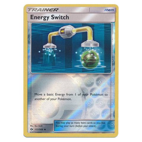 Energy Switch : SUN & MOON BASE (Reverse holo) - 117/149