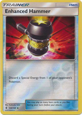 Enhanced Hammer : GUARDIANS RISING (Reverse holo) - 124/145 - Lockett Labs UK