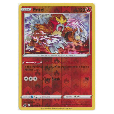 Entei : CROWN ZENITH (Reverse holo) - 021/159