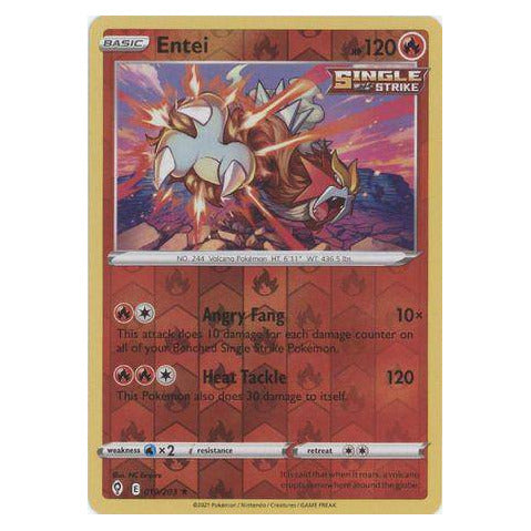 Entei : EVOLVING SKIES (Reverse holo) - 019/203