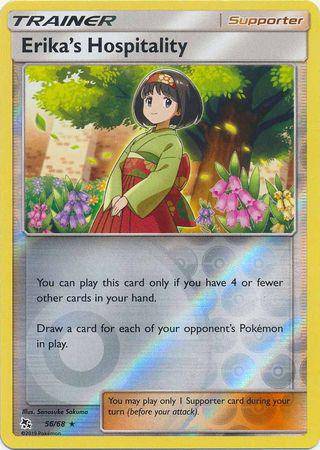 Erika's Hospitality : HIDDEN FATES (Reverse holo) - 56/68 - Lockett Labs UK