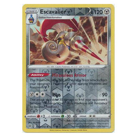 Escavalier : BRILLIANT STARS (Reverse holo) - 101/172