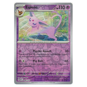 Espeon : OBSIDIAN FLAMES (Reverse holo) - 086/197