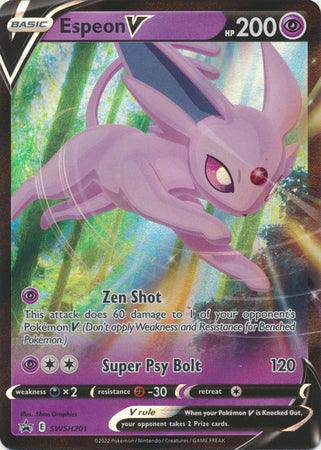 Espeon V : PROMO - SWSH201 - Lockett Labs UK