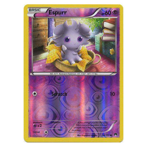 Espurr : BREAKPOINT (Reverse holo) - 58/122