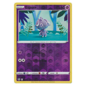 Espurr : SILVER TEMPEST (Reverse holo) - 081/195