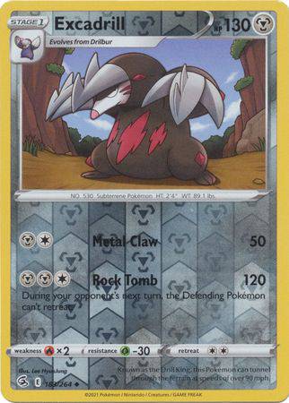 Excadrill : FUSION STRIKE (Reverse holo) - 183/264