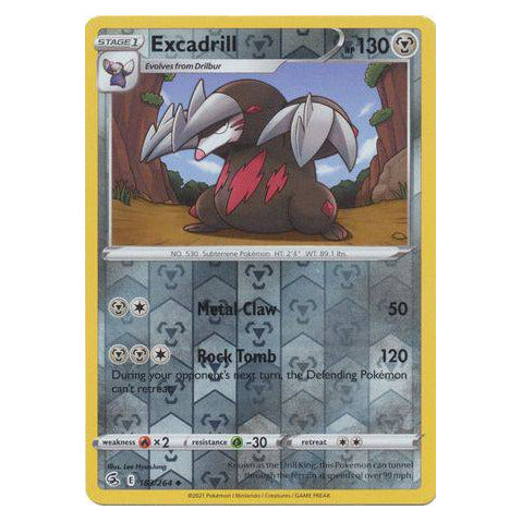 Excadrill : FUSION STRIKE (Reverse holo) - 183/264