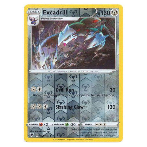 Excadrill : VIVID VOLTAGE (Reverse holo) - 122/185