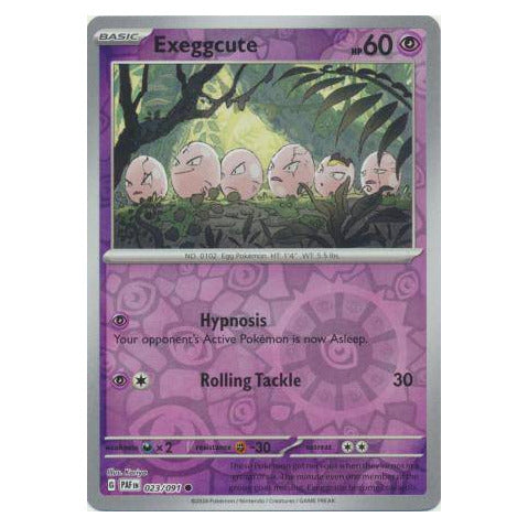 Exeggcute : PALDEAN FATES (Reverse holo) - 023/091