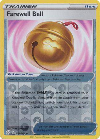 Farewell Bell : FUSION STRIKE (Reverse holo) - 234/264 - Lockett Labs UK