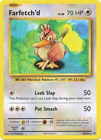Farfetch'd : EVOLUTIONS - 68/108 - Lockett Labs UK
