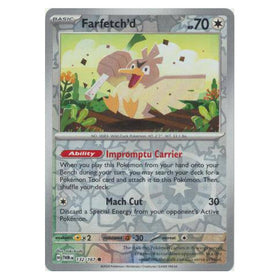 Farfetch'd : TWILIGHT MASQUERADE (Reverse holo) - 132/167