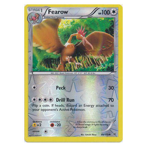 Fearow : ROARING SKIES (Reverse holo) - 66/108