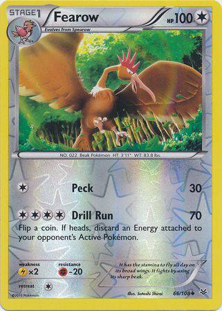 Fearow : ROARING SKIES (Reverse holo) - 66/108