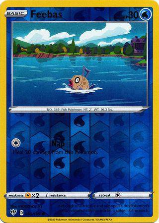 Feebas : DARKNESS ABLAZE (Reverse holo) - 038/189 - Lockett Labs UK