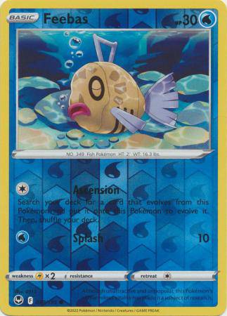 Feebas : SILVER TEMPEST (Reverse holo) - 039/195