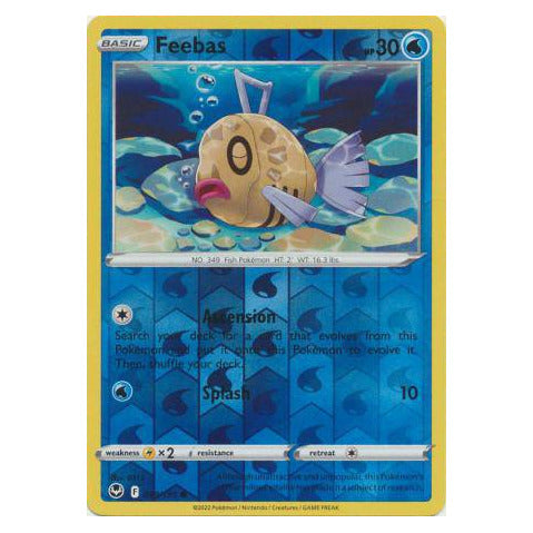 Feebas : SILVER TEMPEST (Reverse holo) - 039/195