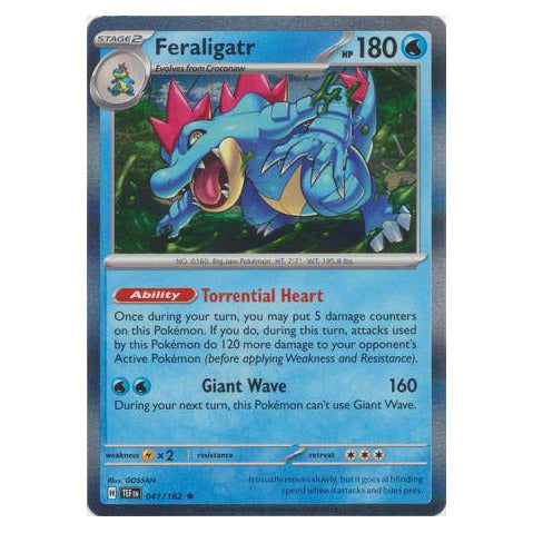 Feraligatr : TEMPORAL FORCES (Holo) - 041/162