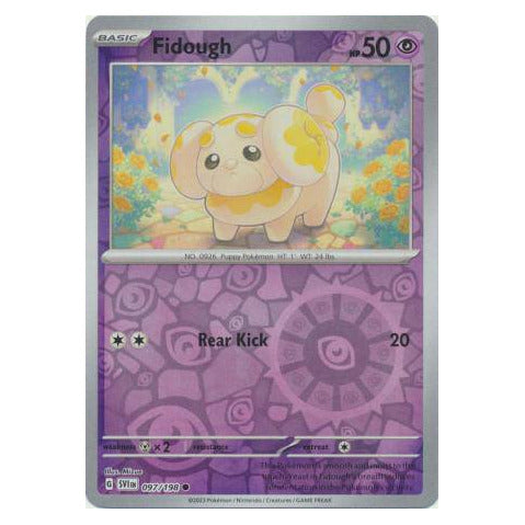 Fidough : SCARLET & VIOLET BASE (Reverse holo) - 097/198