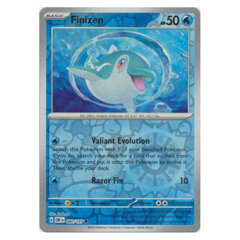 Finizen : OBSIDIAN FLAMES (Reverse holo) - 060/197