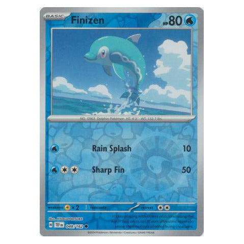 Finizen : TEMPORAL FORCES (Reverse holo) - 048/162