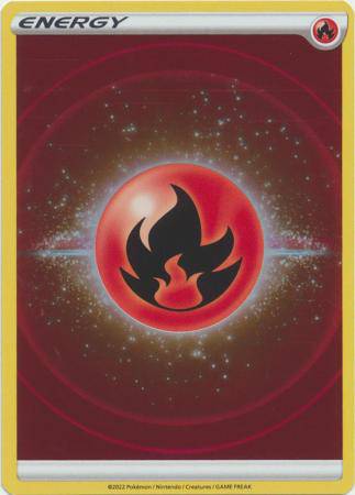 Fire Energy : CROWN ZENITH (Reverse holo) - Lockett Labs UK
