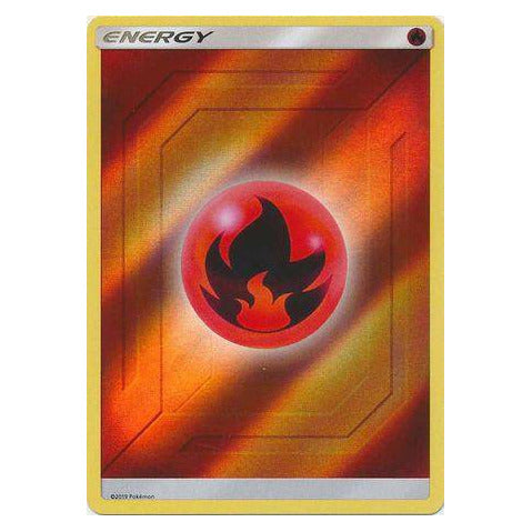 Fire Energy : HIDDEN FATES (Reverse holo)
