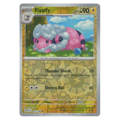 Flaaffy : SCARLET & VIOLET BASE (Reverse holo) - 067/198
