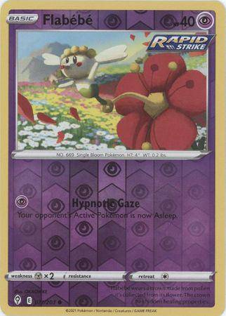 Flabebe : EVOLVING SKIES (Reverse holo) - 071/203 - Lockett Labs UK
