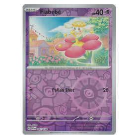 Flabebe : SCARLET & VIOLET BASE (Reverse holo) - 091/198
