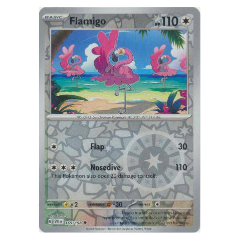 Flamigo : SCARLET & VIOLET BASE (Reverse holo) - 165/198