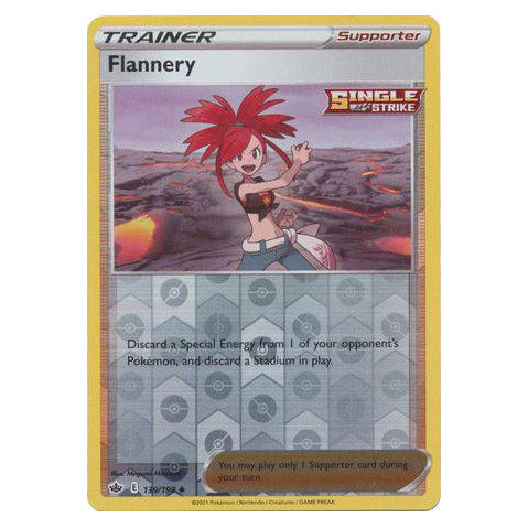 Flannery : CHILLING REIGN (Reverse holo) - 139/198